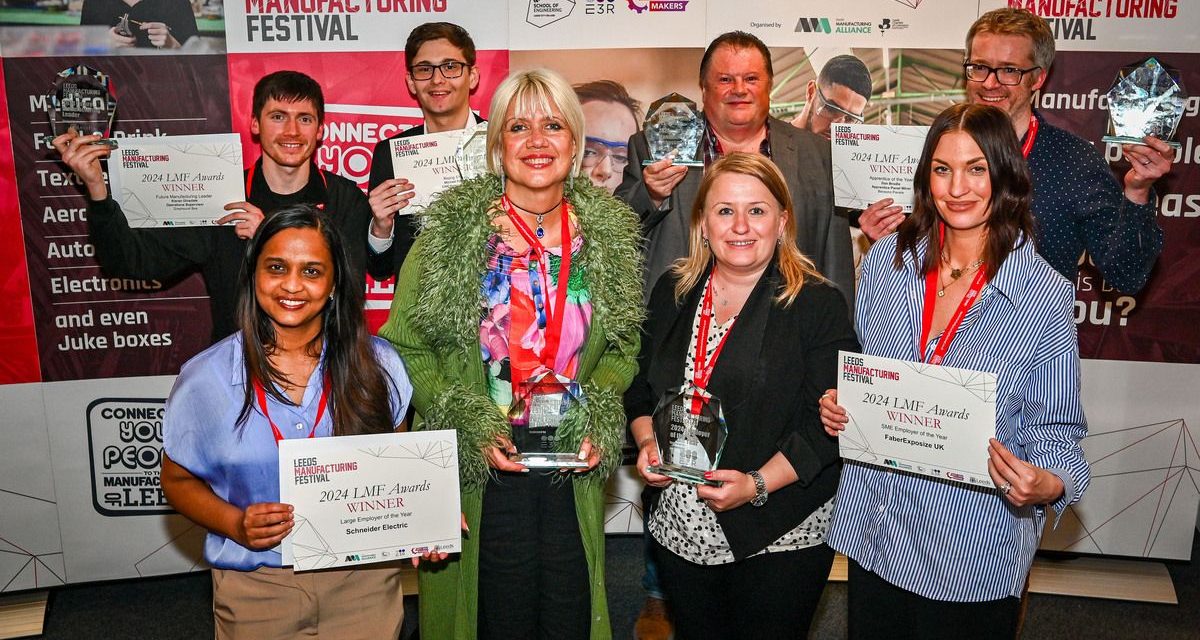 Winners announced as awards celebrate manufacturing’s brightest rising stars