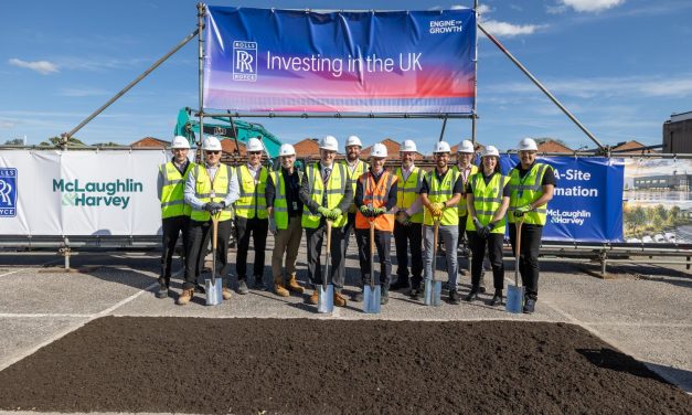 McLaughlin & Harvey breaks ground on Rolls-Royce Derby manufacturing facility