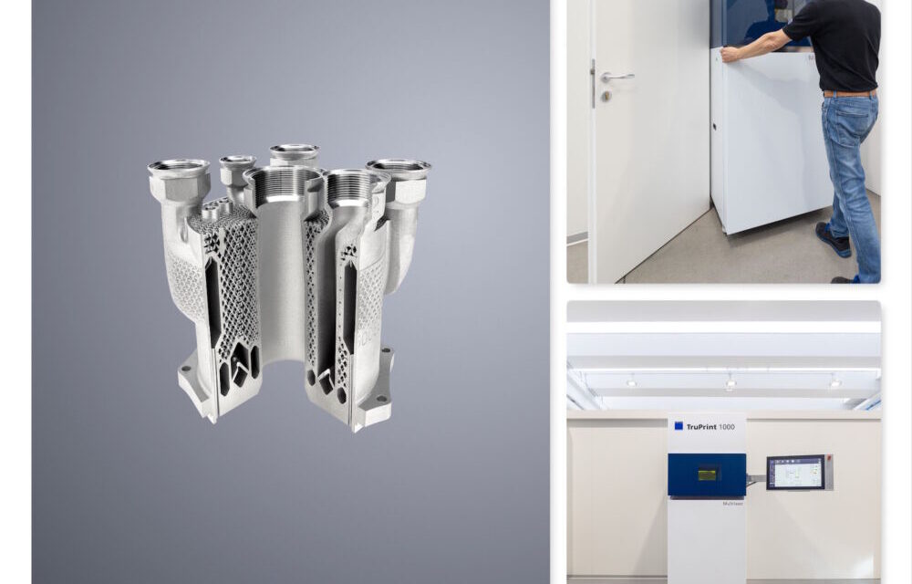 New innovations in TRUMPF 3D printing