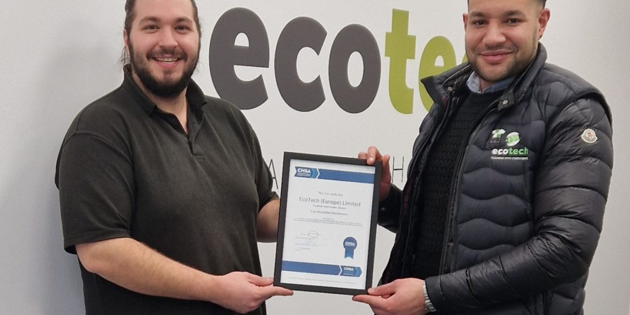 EcoTech celebrates prestigious accreditation