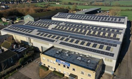 Manufacturer William Hughes to cut annual energy costs by £35,000 and carbon emissions by 100 tonnes with SolarEdge PV system