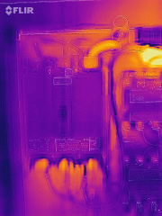 flir one pro lt circuit breaker thermal medium
