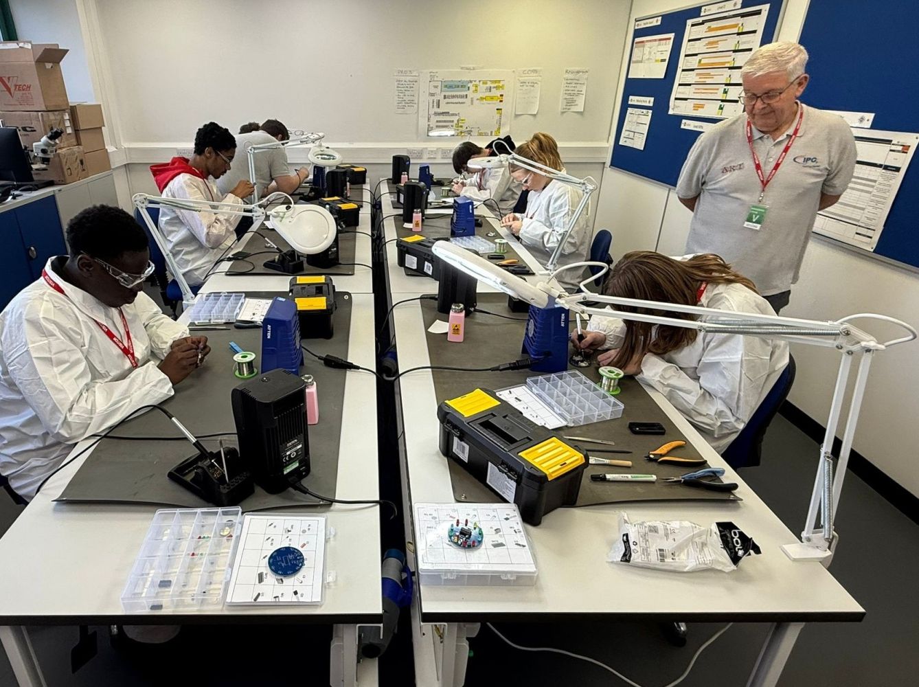 Manufacturing Rework Technology Advanced Rework Technology inspires students at National Manufacturing ...