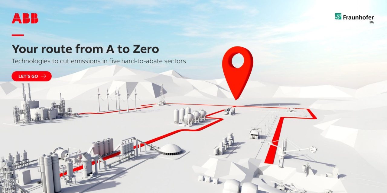 From Challenge to Change: New ABB and Fraunhofer IPA report on how hard-to-abate industries can achieve net zero