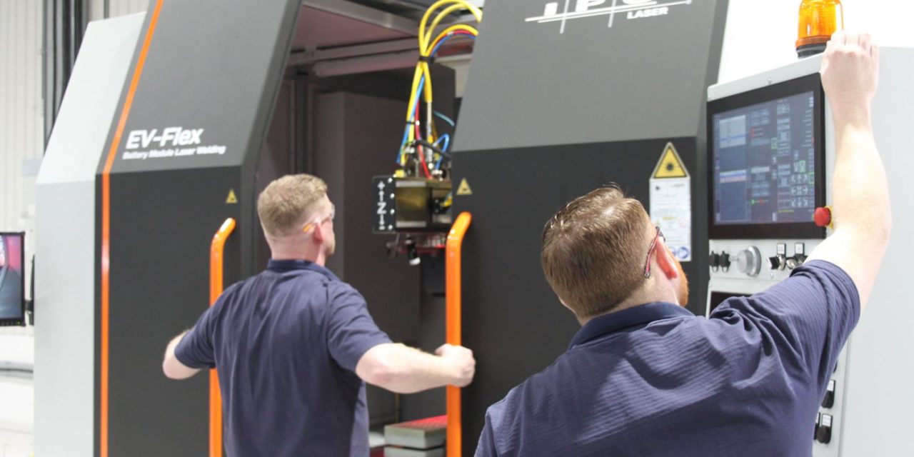 Alexander Battery Technologies powers production with world-class laser welding machine