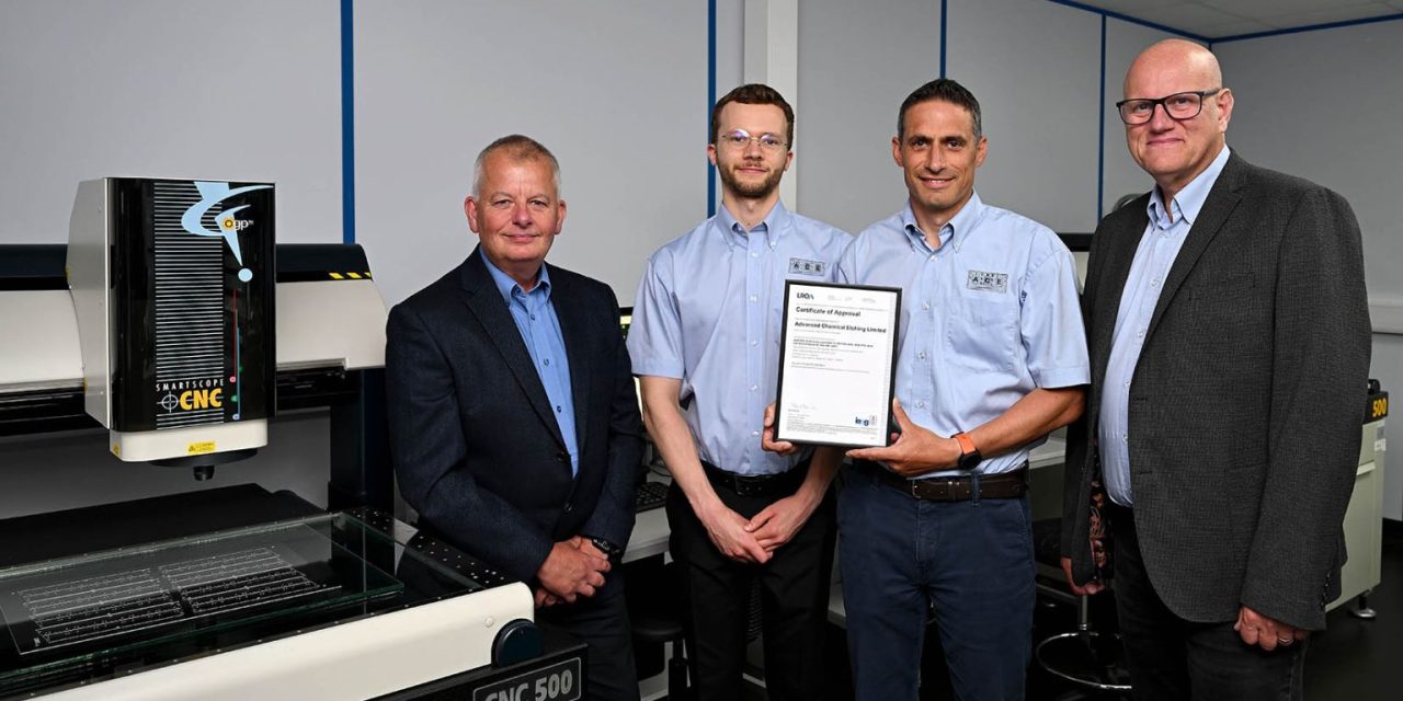 AS9100 accreditation helps ACE fly high with £1m of new aerospace opportunities