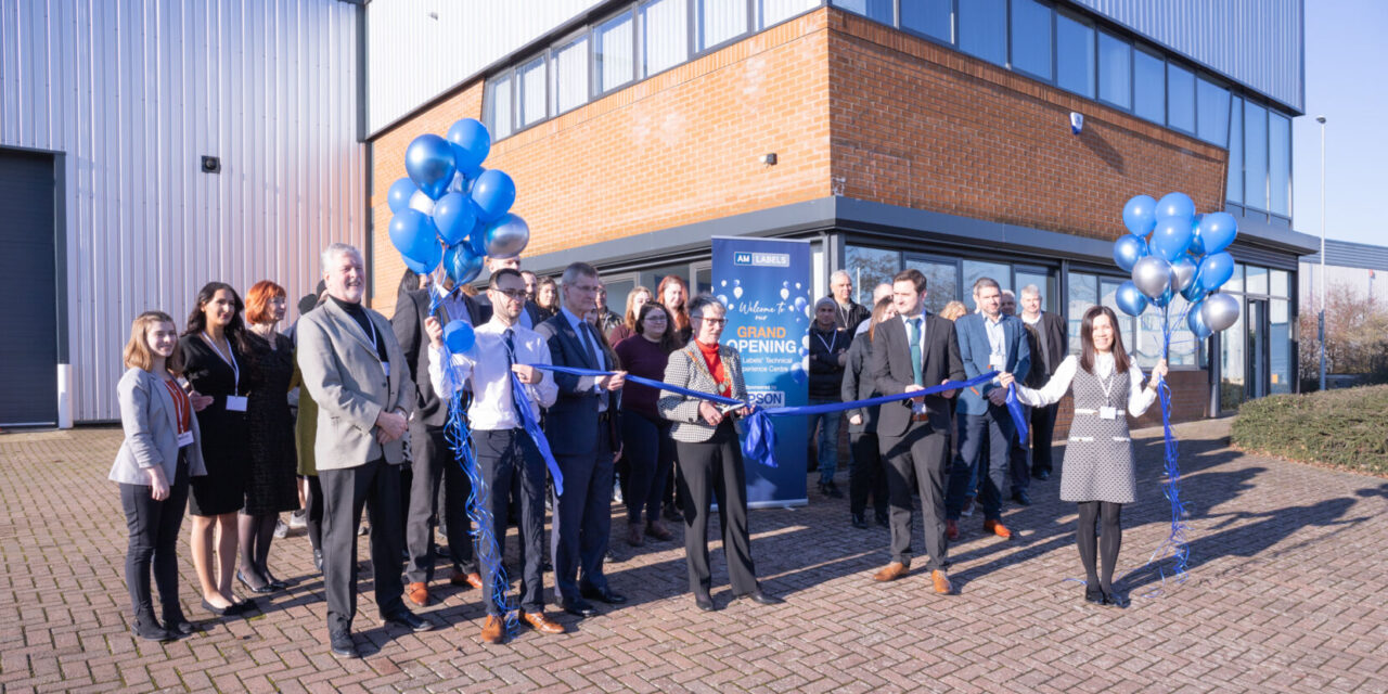 AM Labels celebrates the opening of its Technical Experience Centre