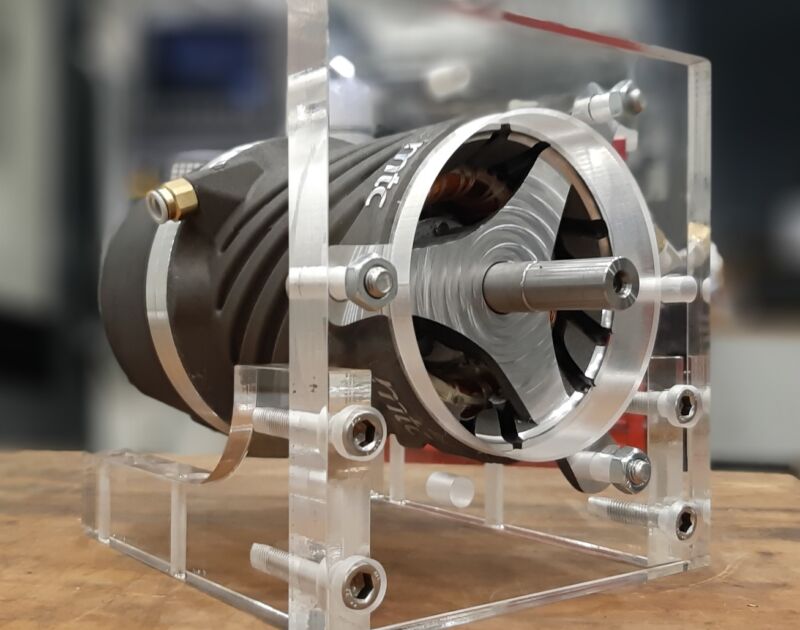 MTC team in successful AM electric motor project