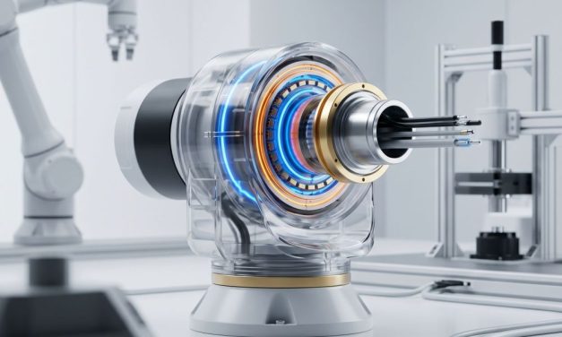 AksIM-4 Dual Concentric encoder reduces robotics joint complexity