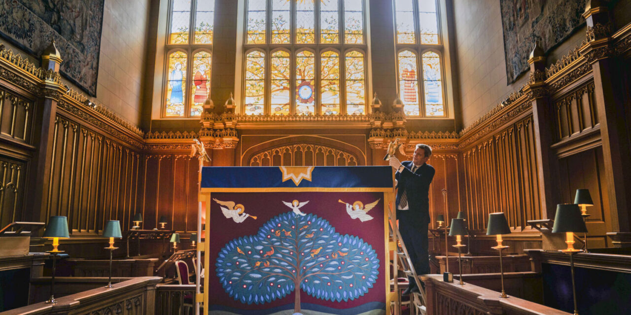 Yorkshire fabric manufacturer collaborates with northern textiles industry for King’s coronation