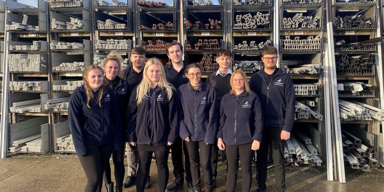 Conservatory Outlet marks training milestone with £130,000 investment in apprentices
