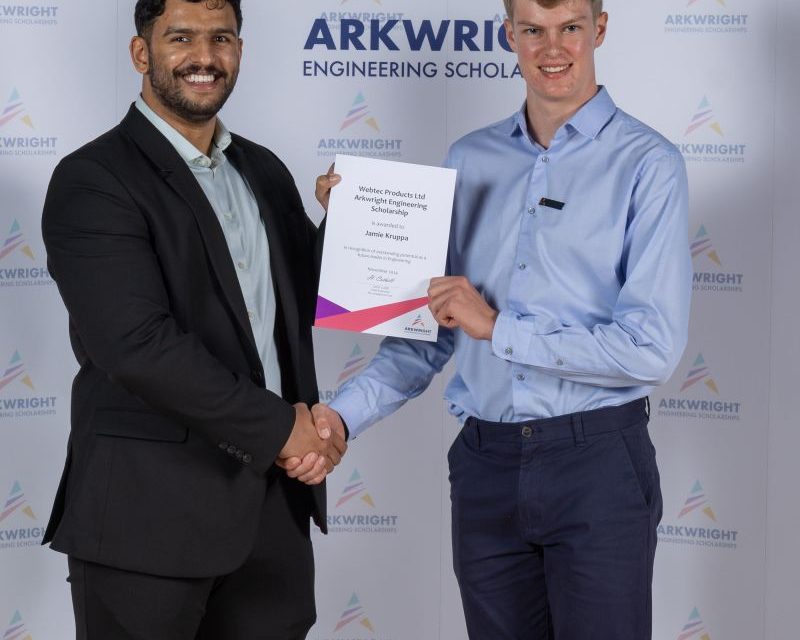 Webtec Awards Arkwright Engineering Scholarship