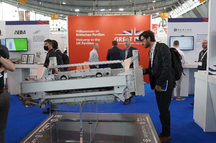 UK manufacturers showcase electric vehicle range-extending technologies in Stuttgart