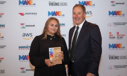 PB Design & Developments Ltd win prestigious Make UK “Manufacturer of the Region (South)” award