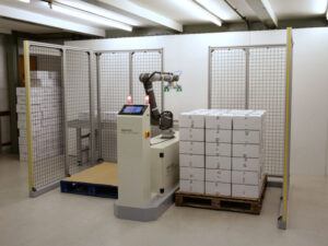 By replacing repetitive mundane tasks such as picking and placing or palletising with robots companies can increase their overall efficiency and decrease production uncertainty