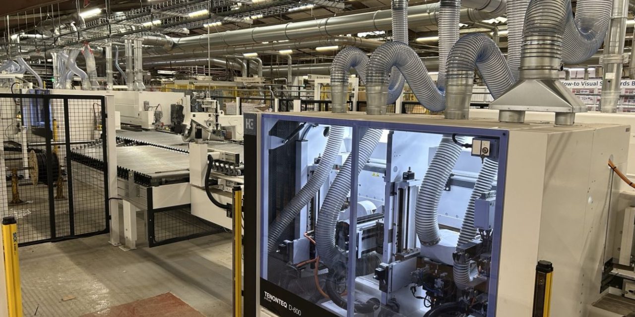 JELD-WEN increases production by 50% with new line