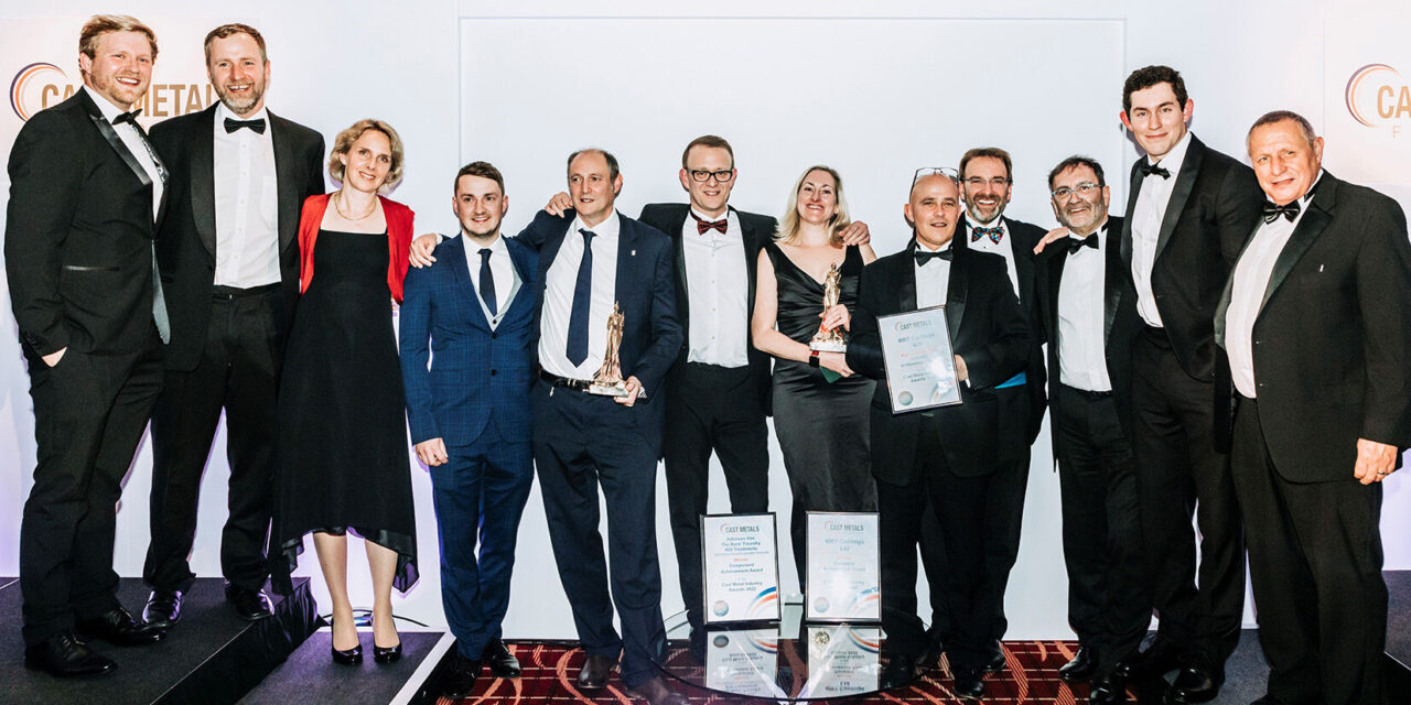 MRT Castings’ Covid efforts helps it claim Company of the Year at the UK Cast Metals Industry Awards