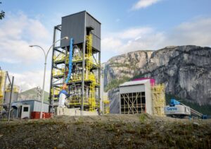 Carbon capture plant