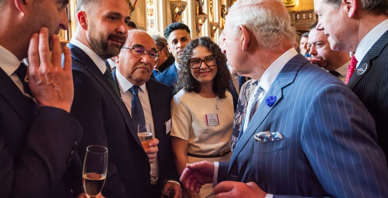 SolderKing Meets His Majesty The King Following Prestigious International Trade Award