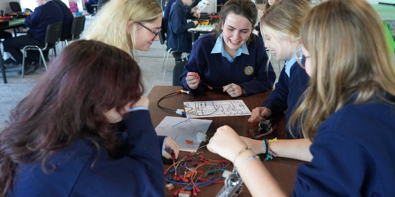 Recognising future talent: Combilift gives future engineers a lift