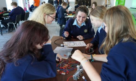 Recognising future talent: Combilift gives future engineers a lift