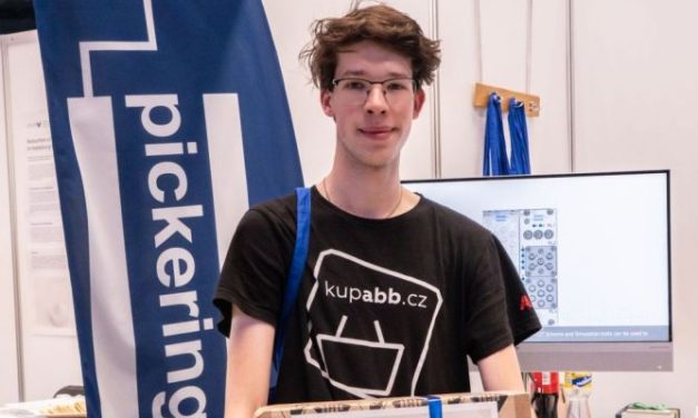 ‘Joker Junior’ wins Pickering’s PickBot student challenge at Czech innovation fair