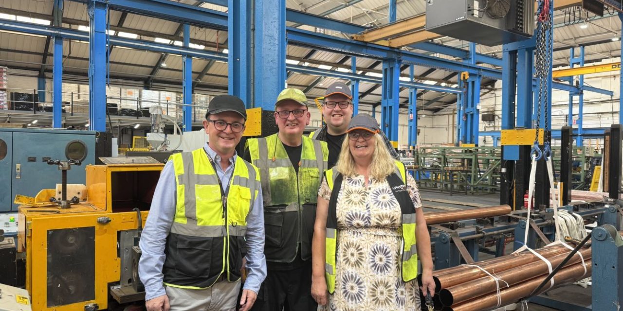 Lawton Tubes worker celebrates 50 years of service