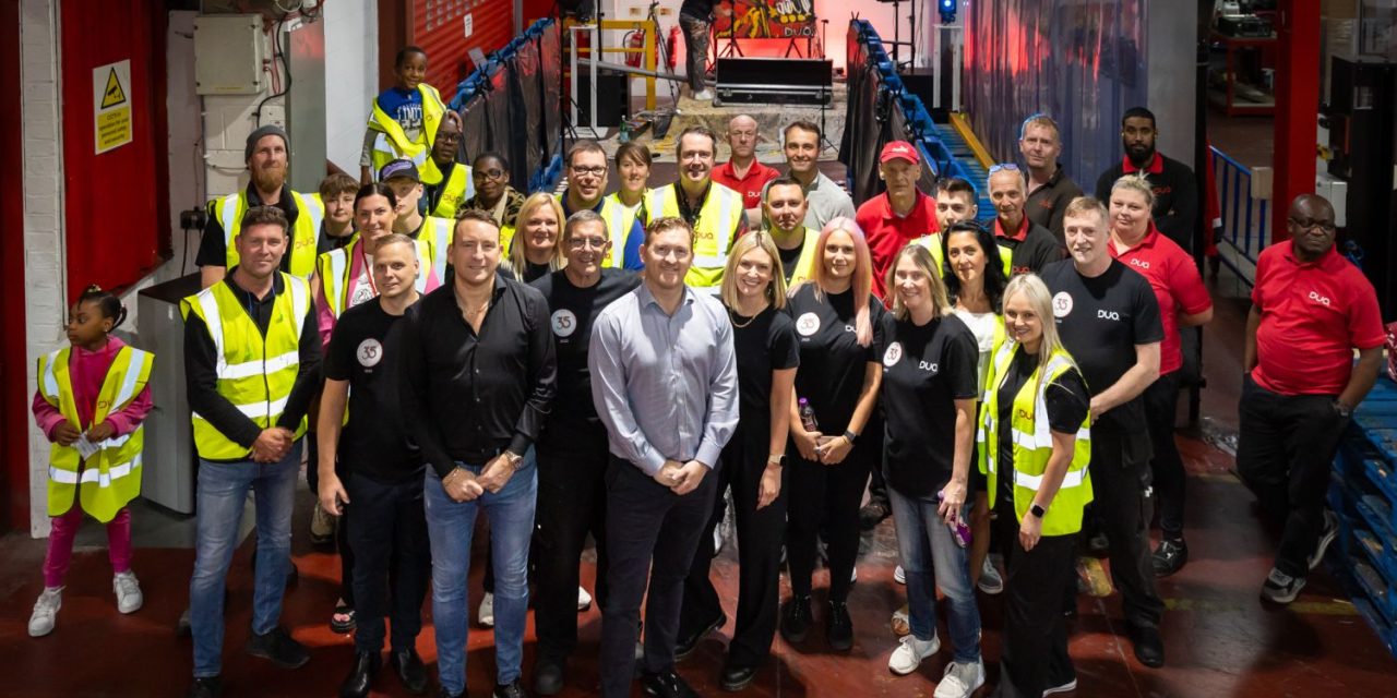 Manchester packaging manufacturer celebrates 35 years in business