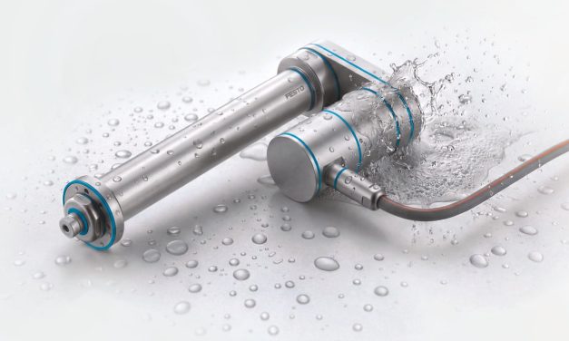 Festo introduces new stainless steel motion series for hygienic and harsh automation applications