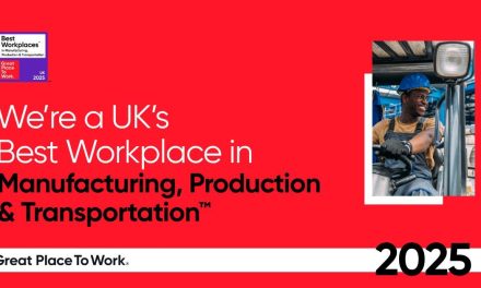 CVE named one of UK’s Best Workplaces in Manufacturing, Production & Transportation