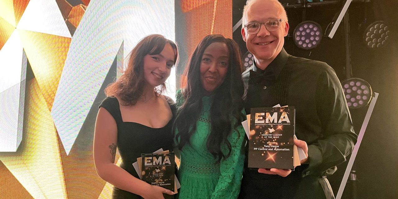 Double success for PP Control & Automation at Engineering & Manufacturing Awards