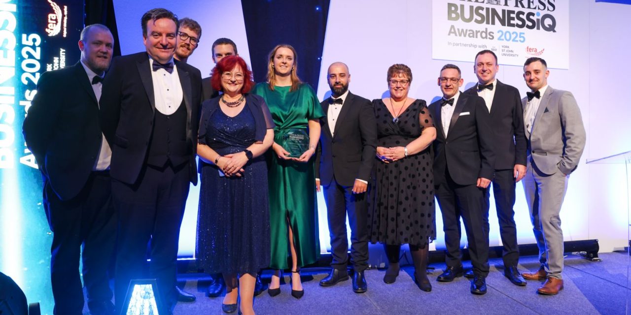 Ellis Patents wins Large Business of the Year at the York Business Awards