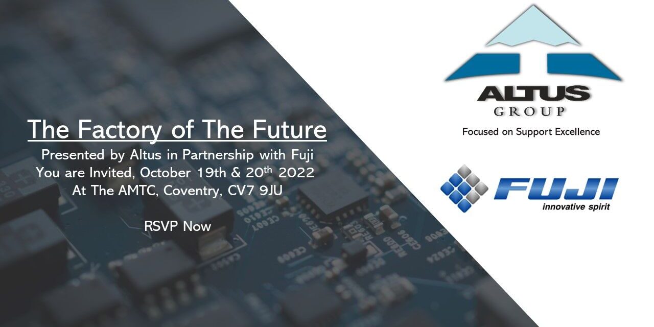 Altus partners with Fuji to host The Factory of the Future event