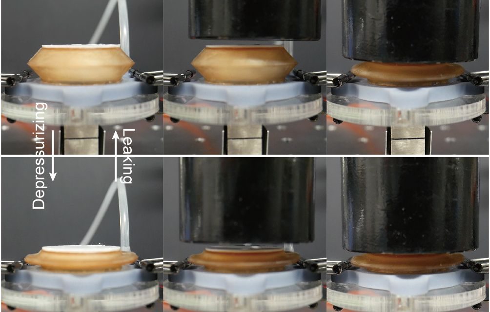 Sponge makes robotic device a soft touch