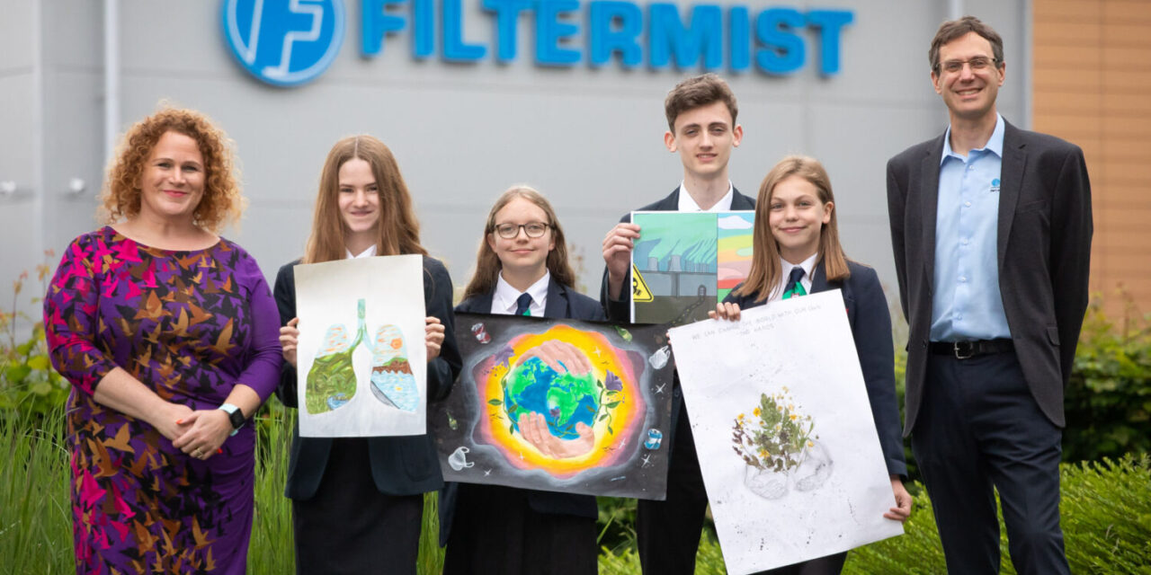 Student art is a breath of fresh air for Filtermist on Clean Air Day