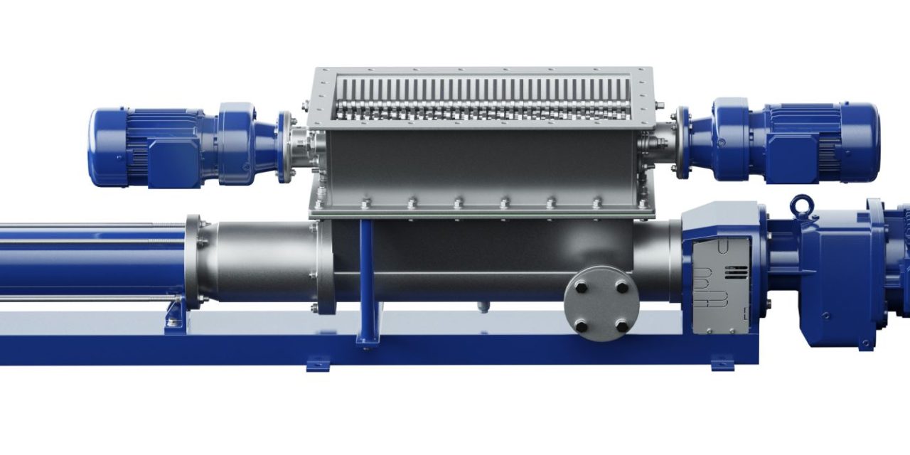 SEEPEX FlowShred conditions fibrous and bulky waste for smooth, stable conveying
