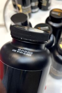 Label Fully labelled and coded containers from sovereign