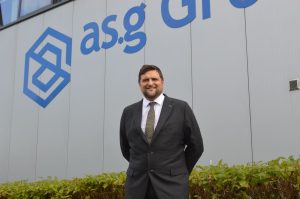 Group Managing Director Simon Weston at ASG Group HQ in Stockport