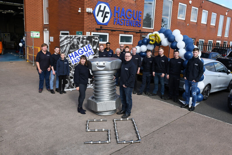 £100,000 CNC investment delivers a perfect 50th birthday present for Hague Fasteners