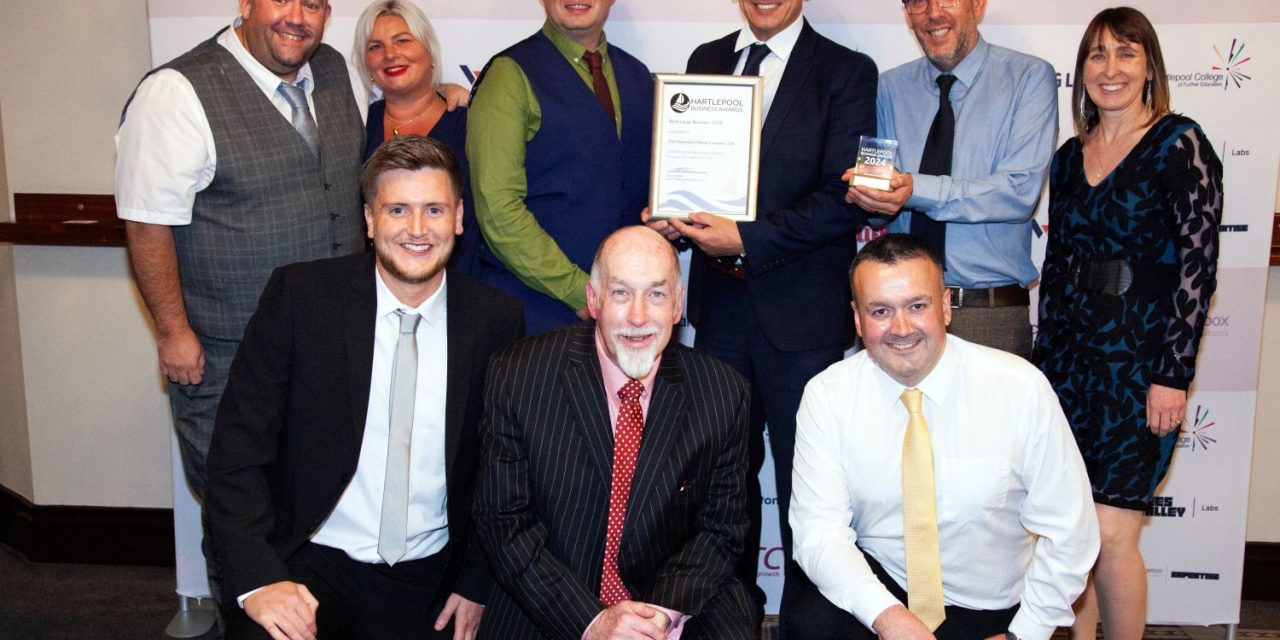 Established company named ‘best large business’ in Hartlepool