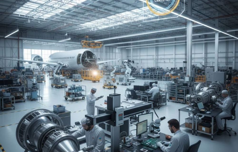 Helix receives AS9100 certification, internationally recognised quality management standard for aerospace industry