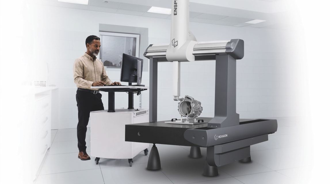 Hexagon launches ENSPEC to make professional CMM inspection more accessible