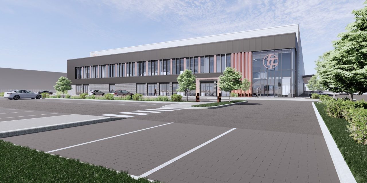 Work starts on new £20m Lawton Tubes HQ