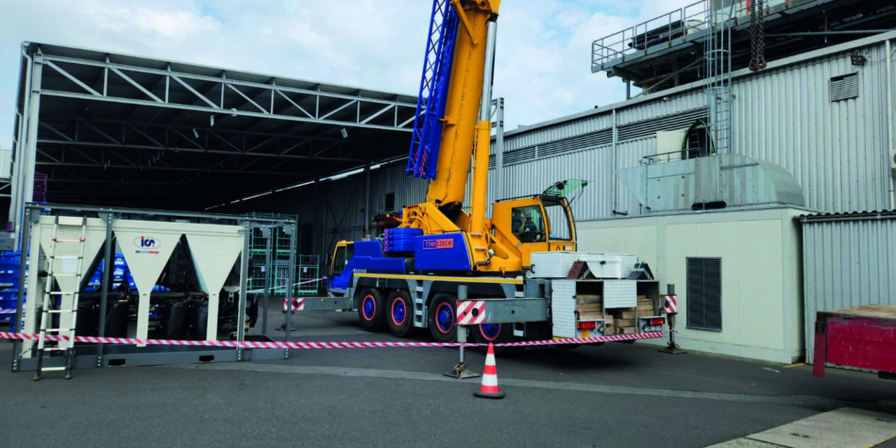 Producer of automotive plastic components trials ICS Cool Energy i-FH Heat Pumps as replacement for gas boilers