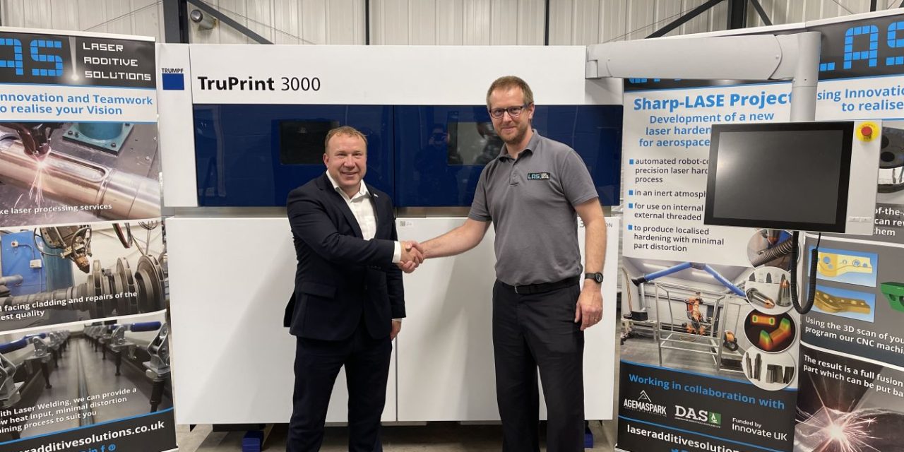 Laser Additive Solutions enters the space sector following TRUMPF TruPrint 3000 investment