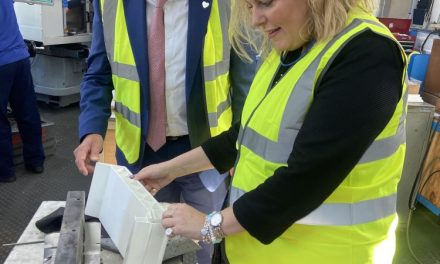 Leading Plastic Extrusions Manufacturer Hosts Mims Davies MP to Tackle Skills Shortage