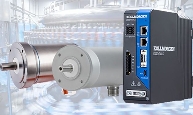 Kollmorgen expands Essentials servo drive for hygienic and washdown environments