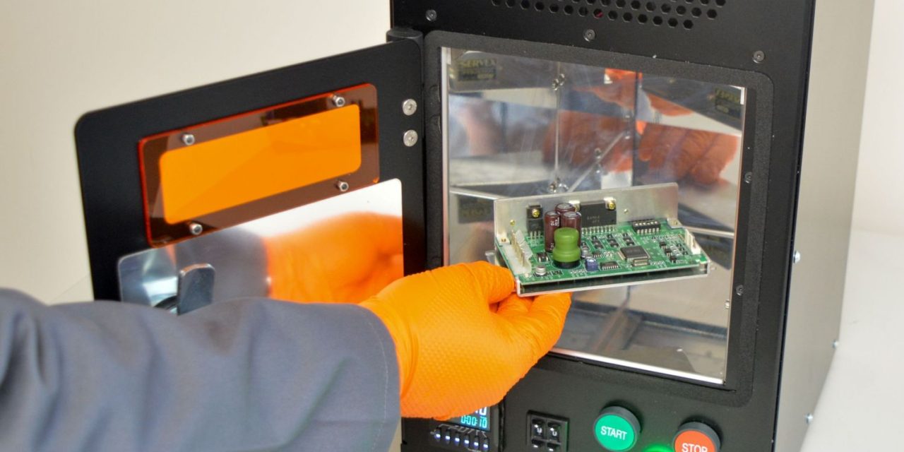 Intertronics launches IUV301 benchtop LED UV curing chamber for R&D and production