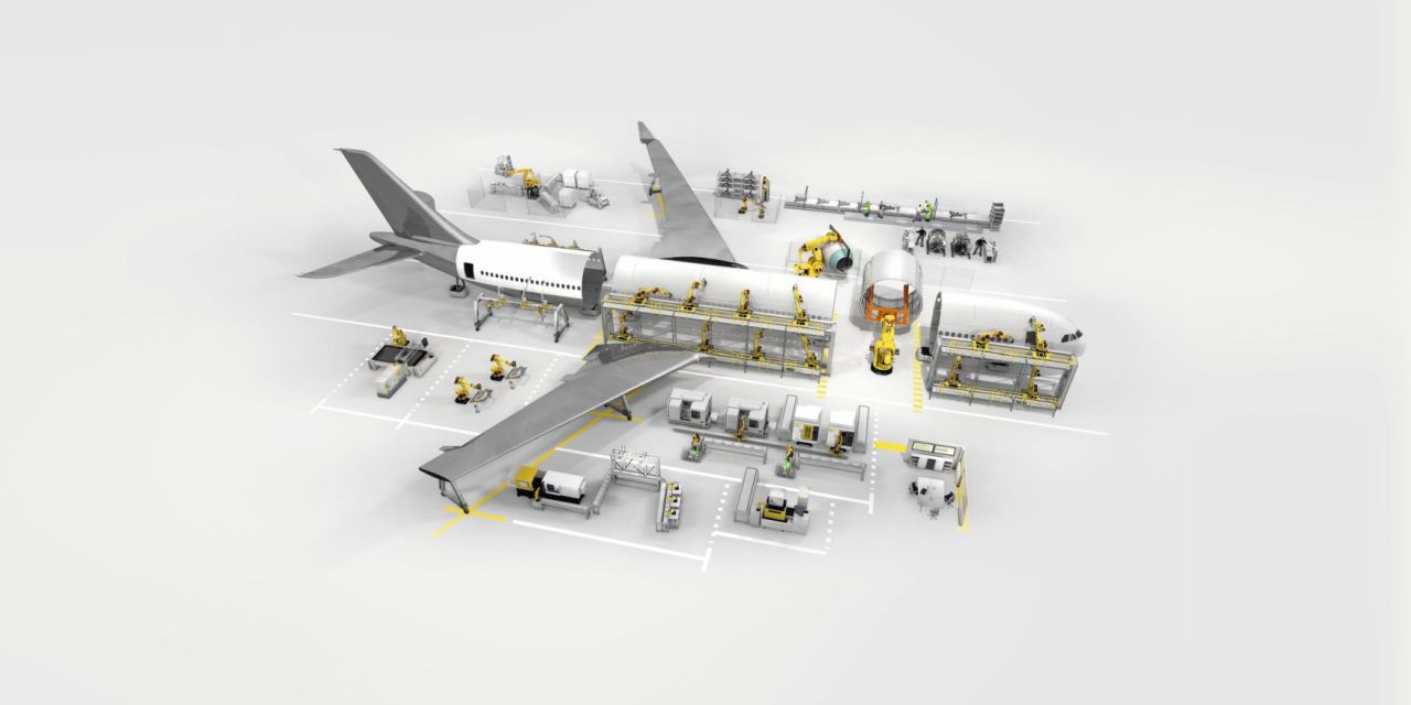 FANUC presents the future of aerospace manufacturing at Farnborough 2024