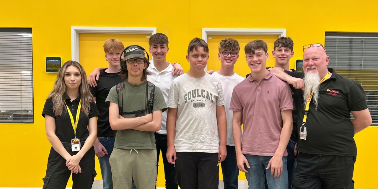 Teens enjoy real-world robotics experience courtesy of FANUC UK